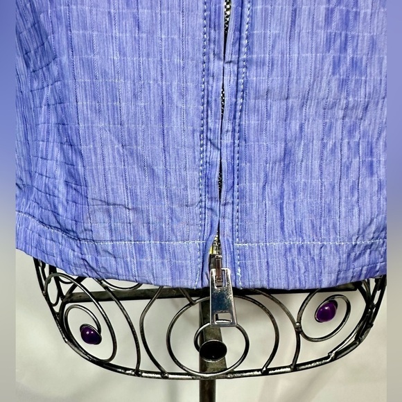 Tory Burch RIPSTOP GRADIENT FULL-ZIP ANORAK size S - Picture 4 of 11